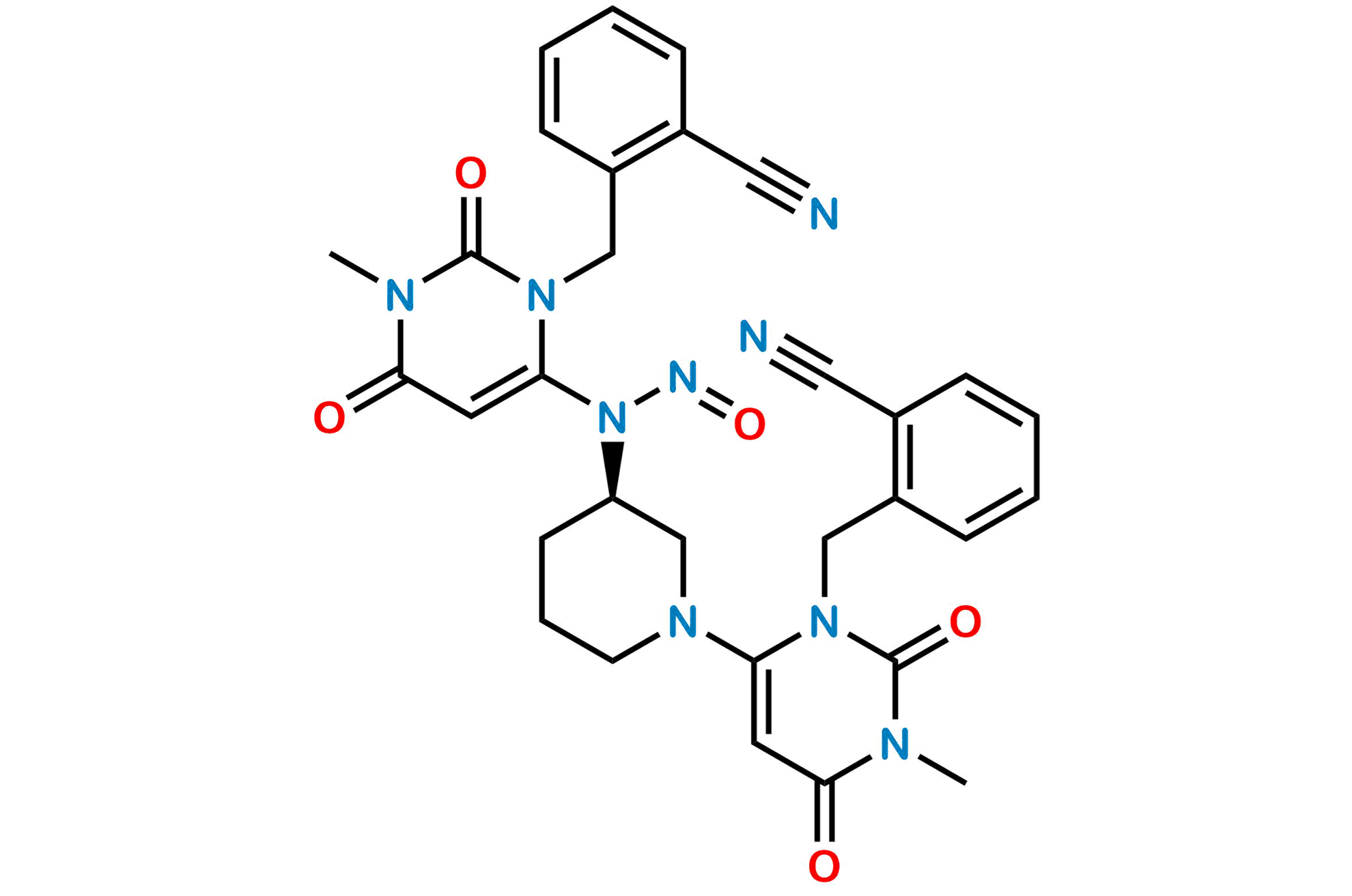 Alogliptin Benzoate Dimer Nitroso Impurity